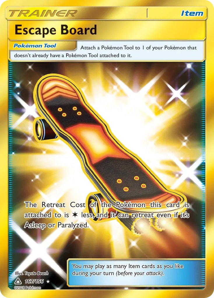 Escape Board, Ultra Prism #167/156