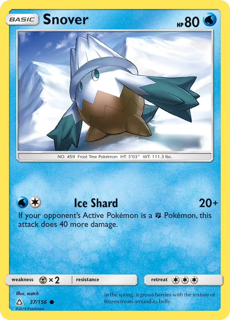 Snover, Ultra Prism #37/156