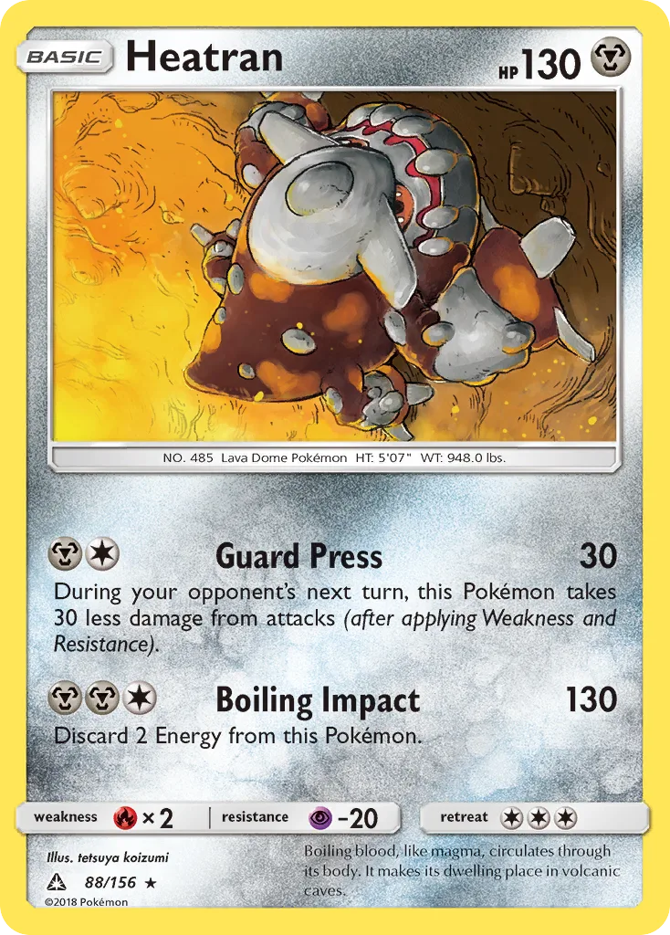 Heatran, Ultra Prism #88/156