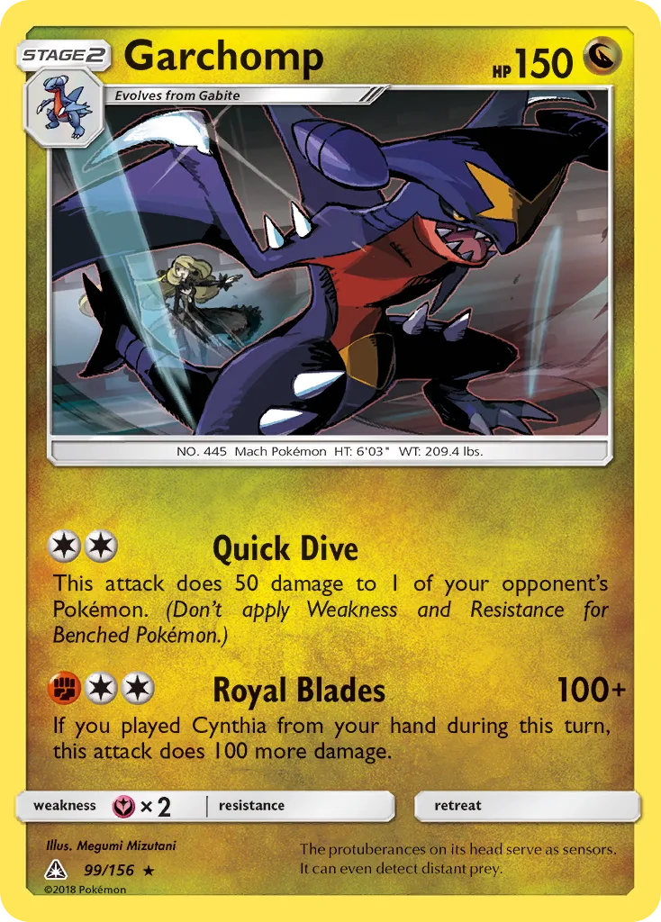 Garchomp, Ultra Prism #99/156