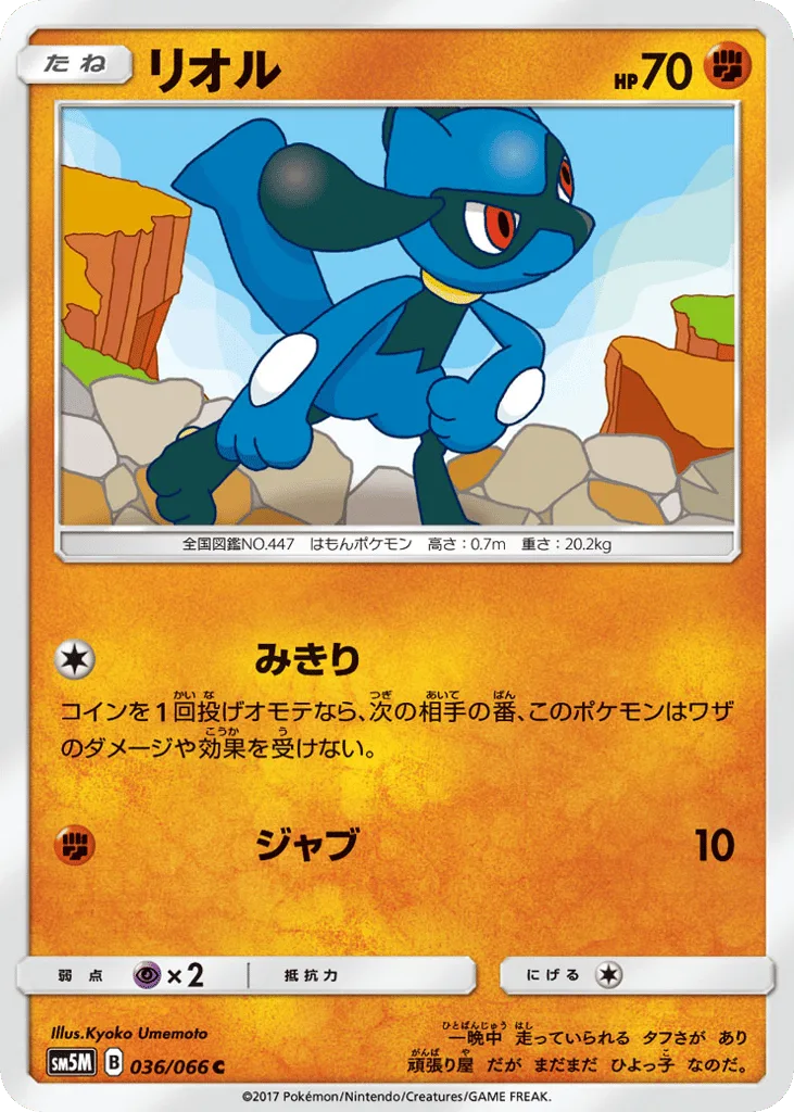 Riolu, Ultra Moon #036/066
