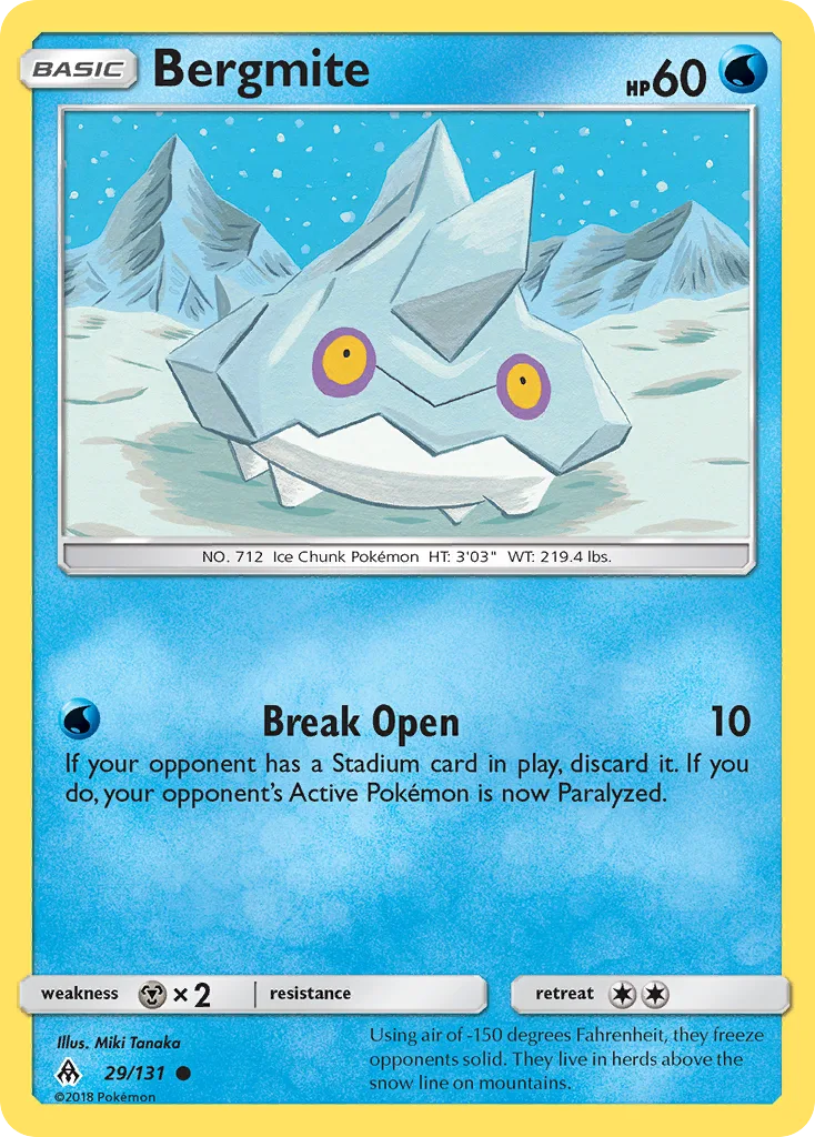 Bergmite, Forbidden Light #29/131