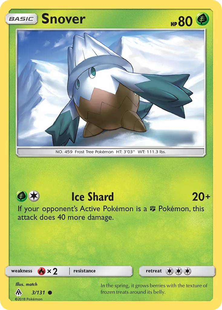 Snover, Forbidden Light #3/131