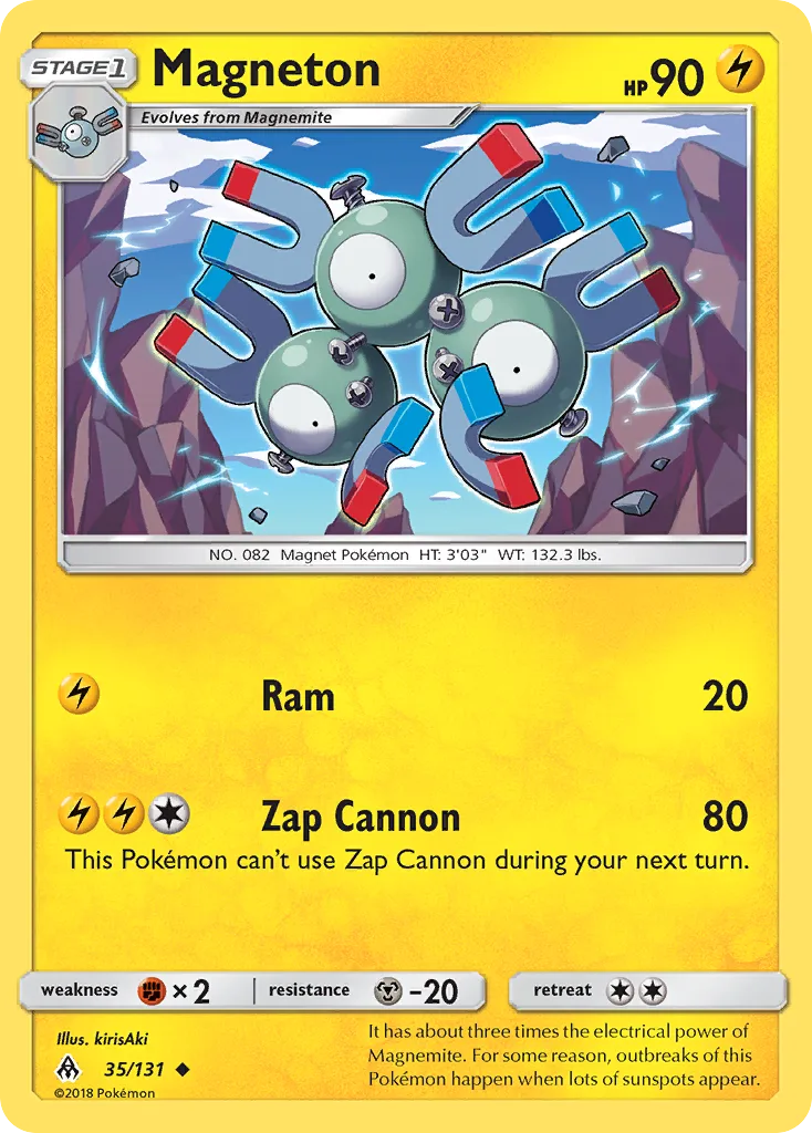 Magneton, Forbidden Light #35/131
