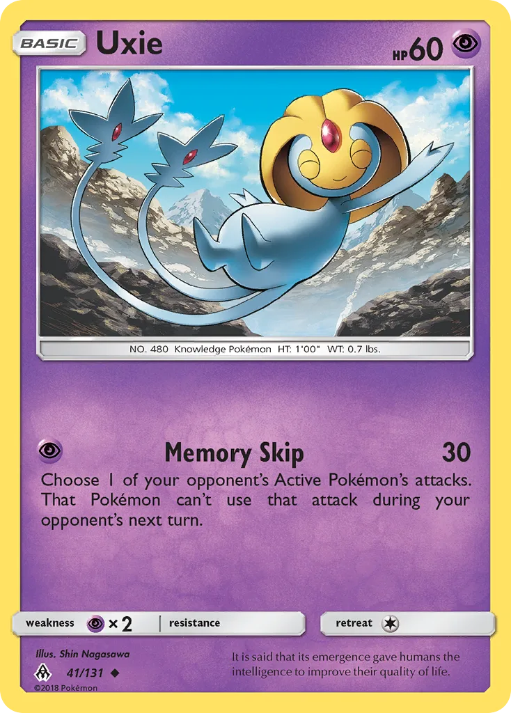 Uxie, Forbidden Light #41/131