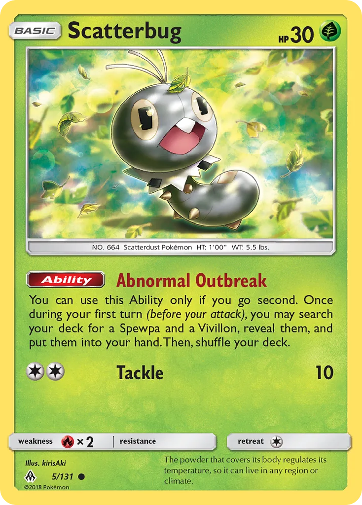 Scatterbug, Forbidden Light #5/131