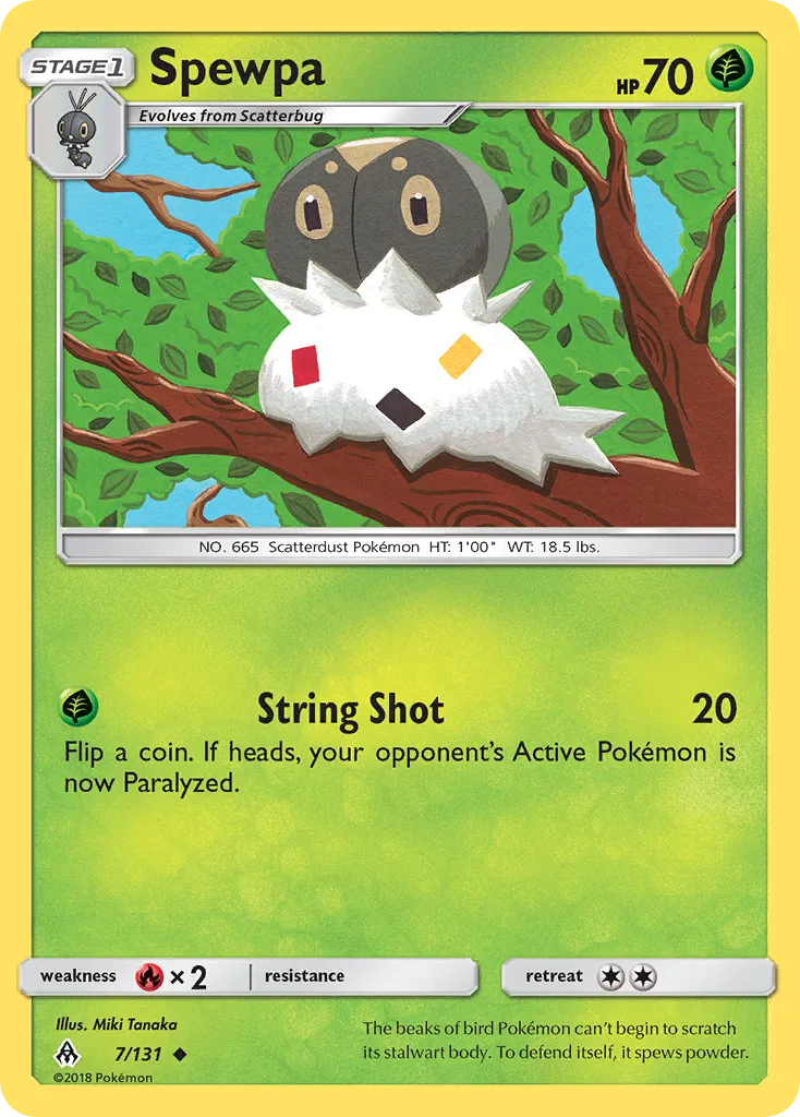 Spewpa, Forbidden Light #7/131