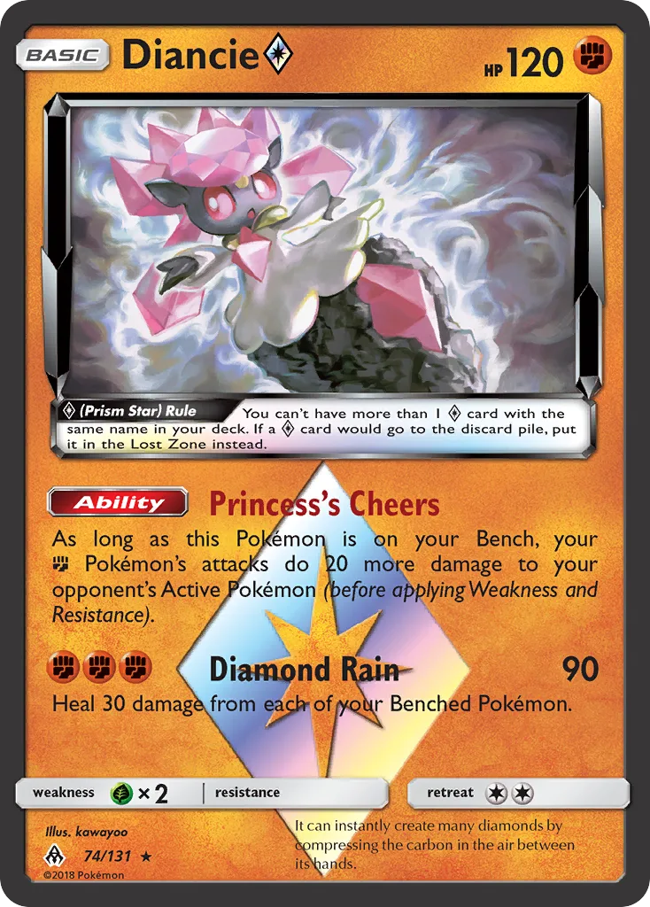 Diancie ◇, Forbidden Light #74/131