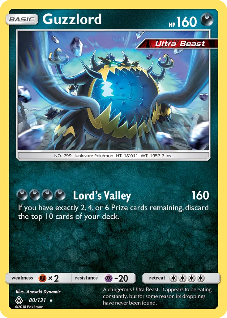 Guzzlord, Forbidden Light #80/131