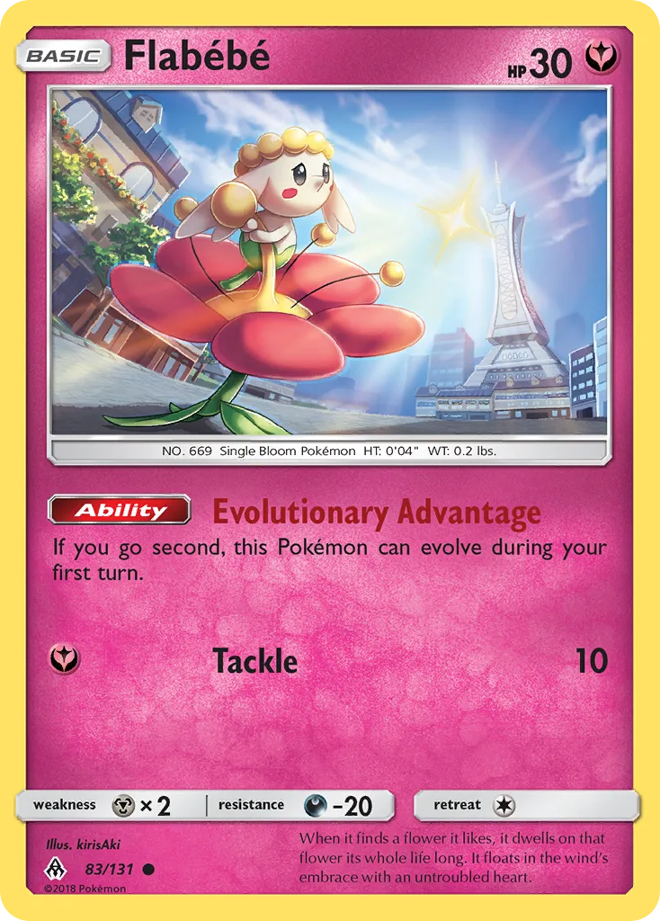 Flabébé, Forbidden Light #83/131