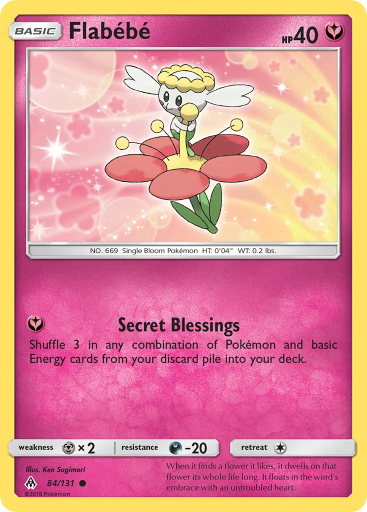 Flabébé, Forbidden Light #84/131