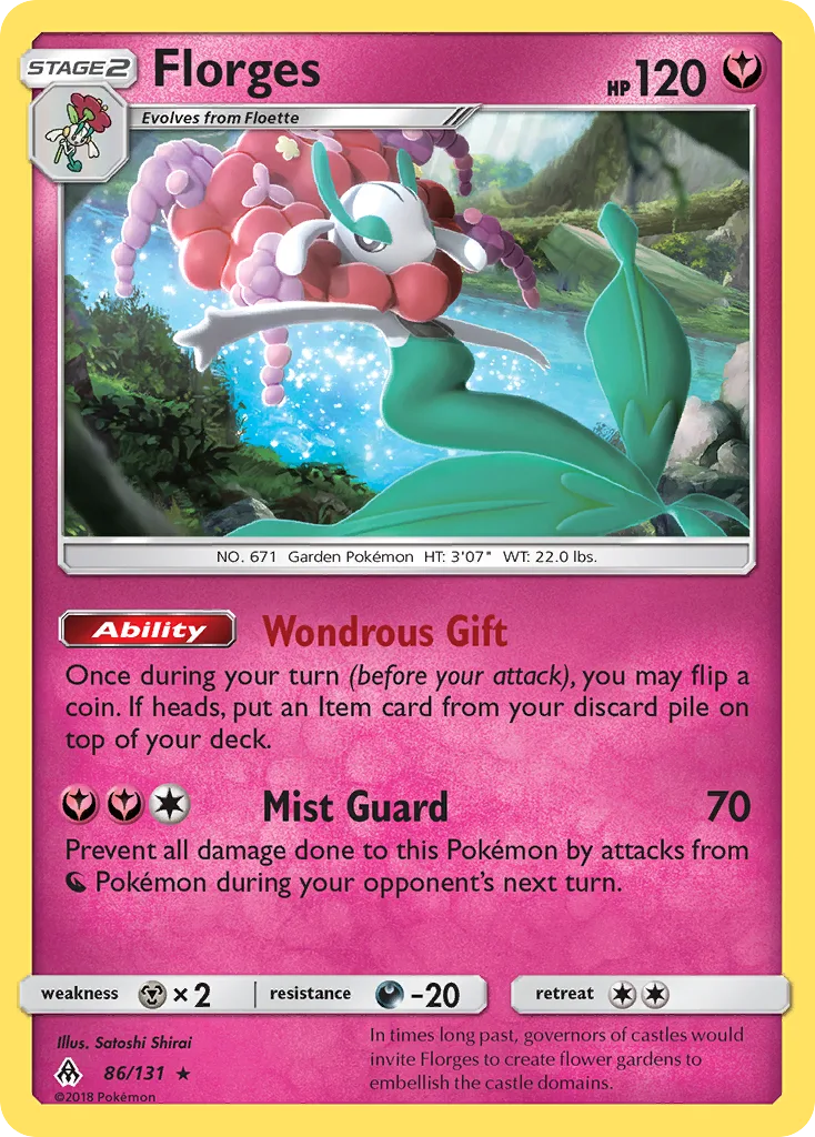 Florges, Forbidden Light #86/131