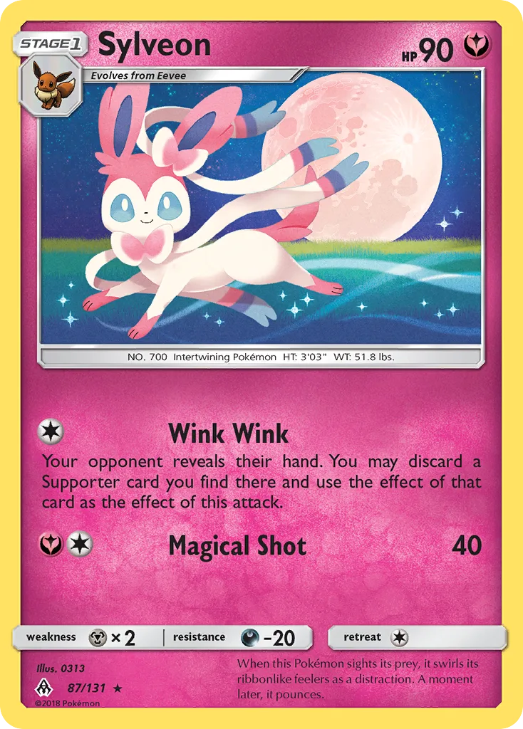 Sylveon, Forbidden Light #87/131