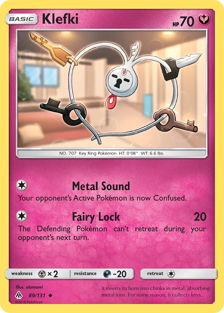 Klefki, Forbidden Light #89/131