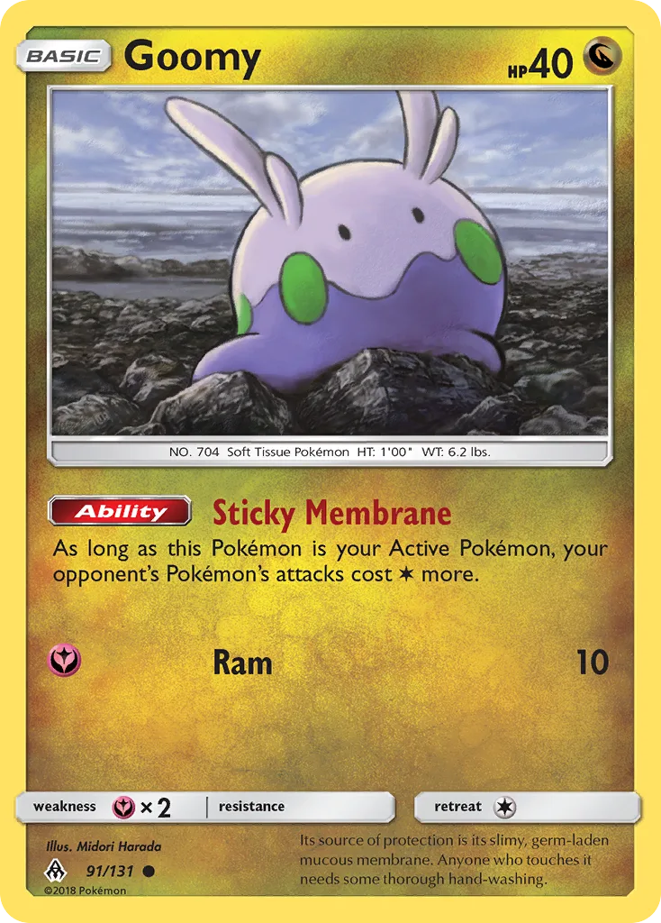 Goomy, Forbidden Light #91/131