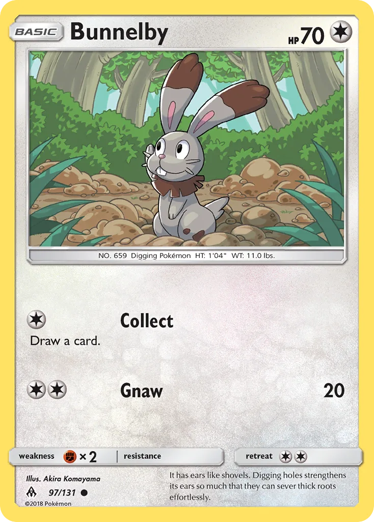 Bunnelby, Forbidden Light #97/131