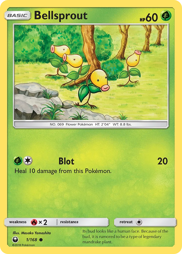 Bellsprout, Celestial Storm #1/168