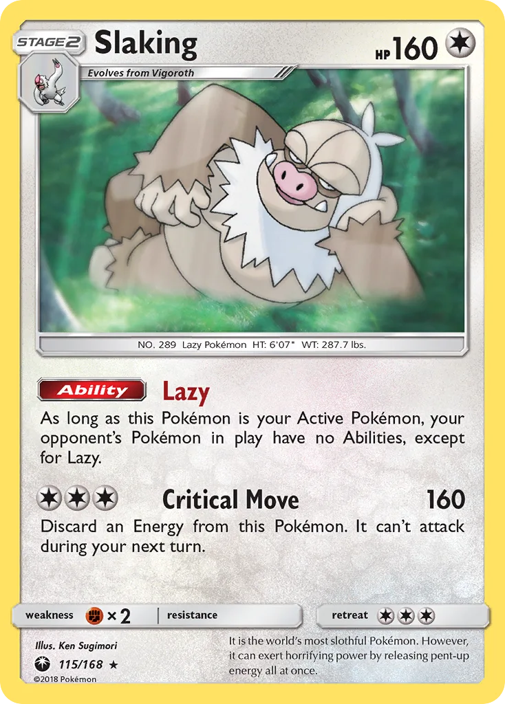 Slaking, Celestial Storm #115/168
