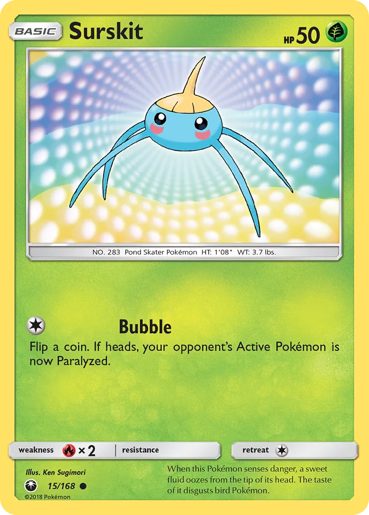 Surskit, Celestial Storm #15/168