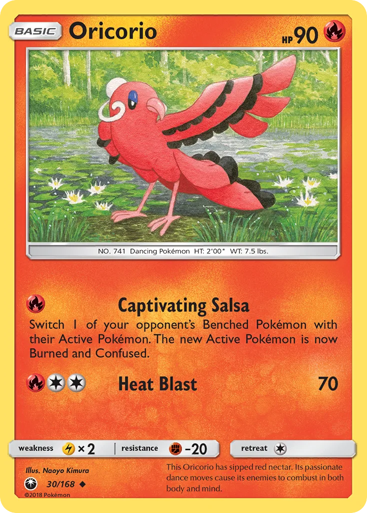 Oricorio, Celestial Storm #30/168