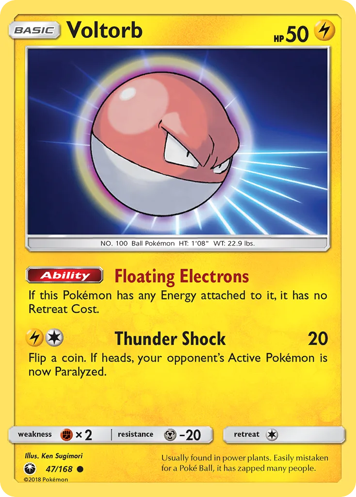 Voltorb, Celestial Storm #47/168