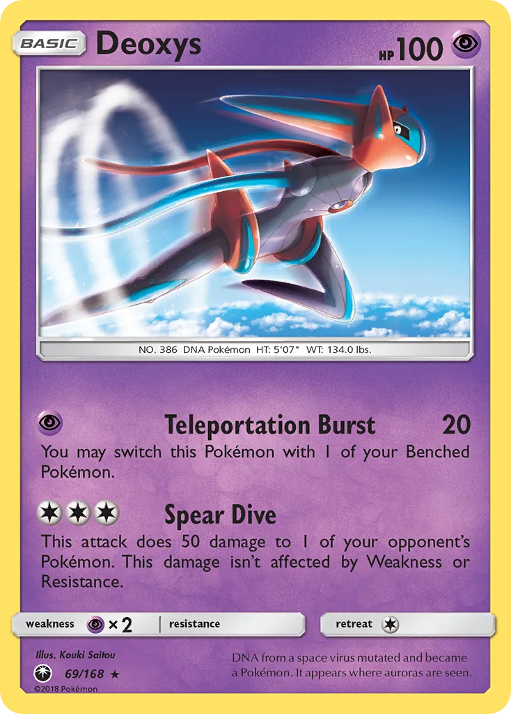Deoxys, Celestial Storm #69/168