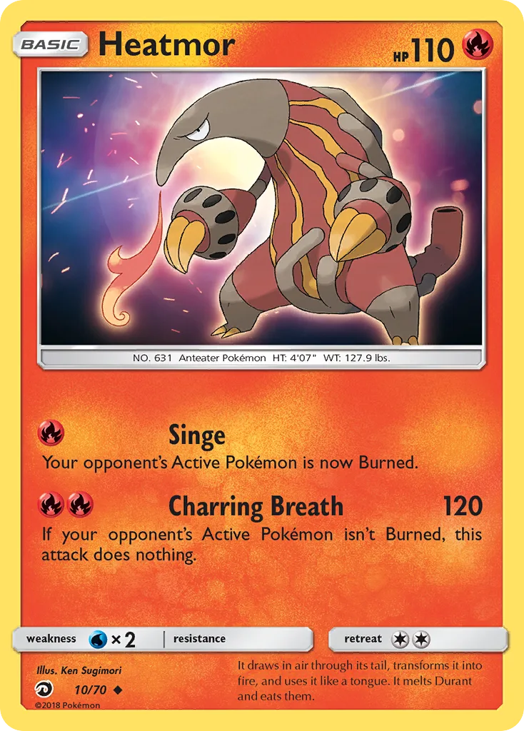 Heatmor, Dragon Majesty #10/70