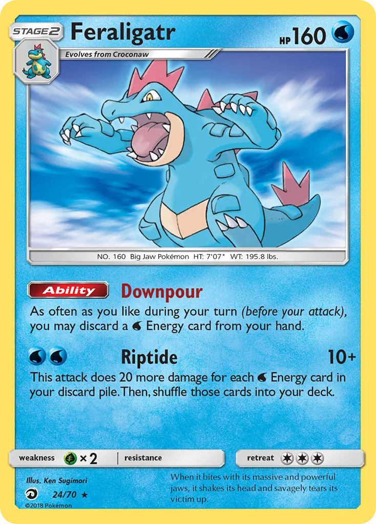 Feraligatr, Dragon Majesty #24/70