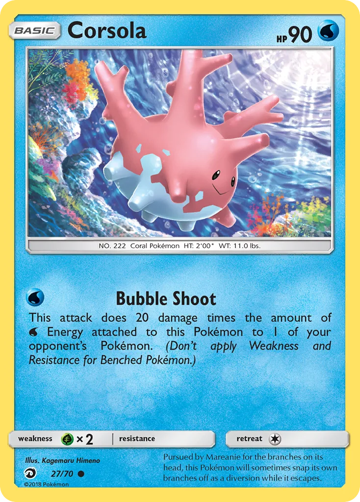 Corsola, Dragon Majesty #27/70