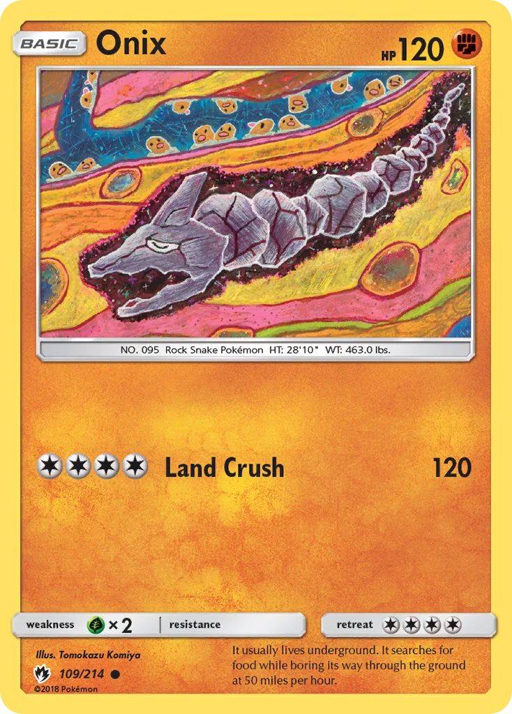 Onix, Lost Thunder #109/214