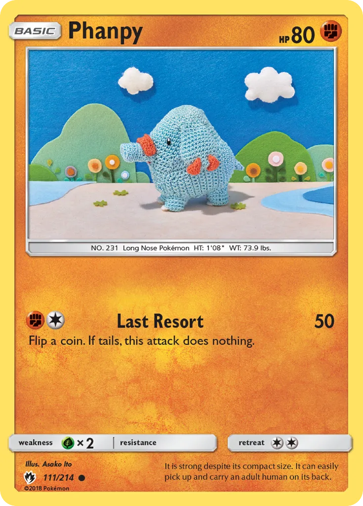 Phanpy, Lost Thunder #111/214