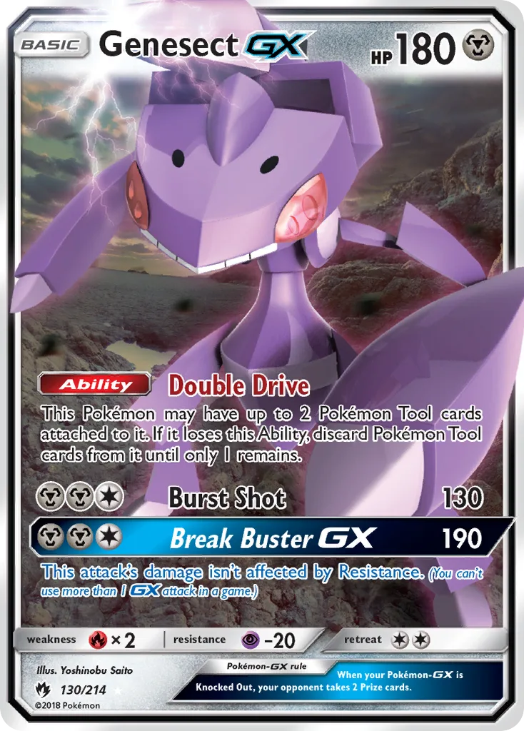 Genesect-GX, Lost Thunder #130/214
