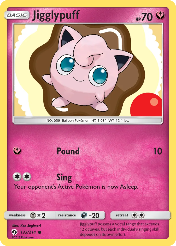 Jigglypuff, Lost Thunder #133/214