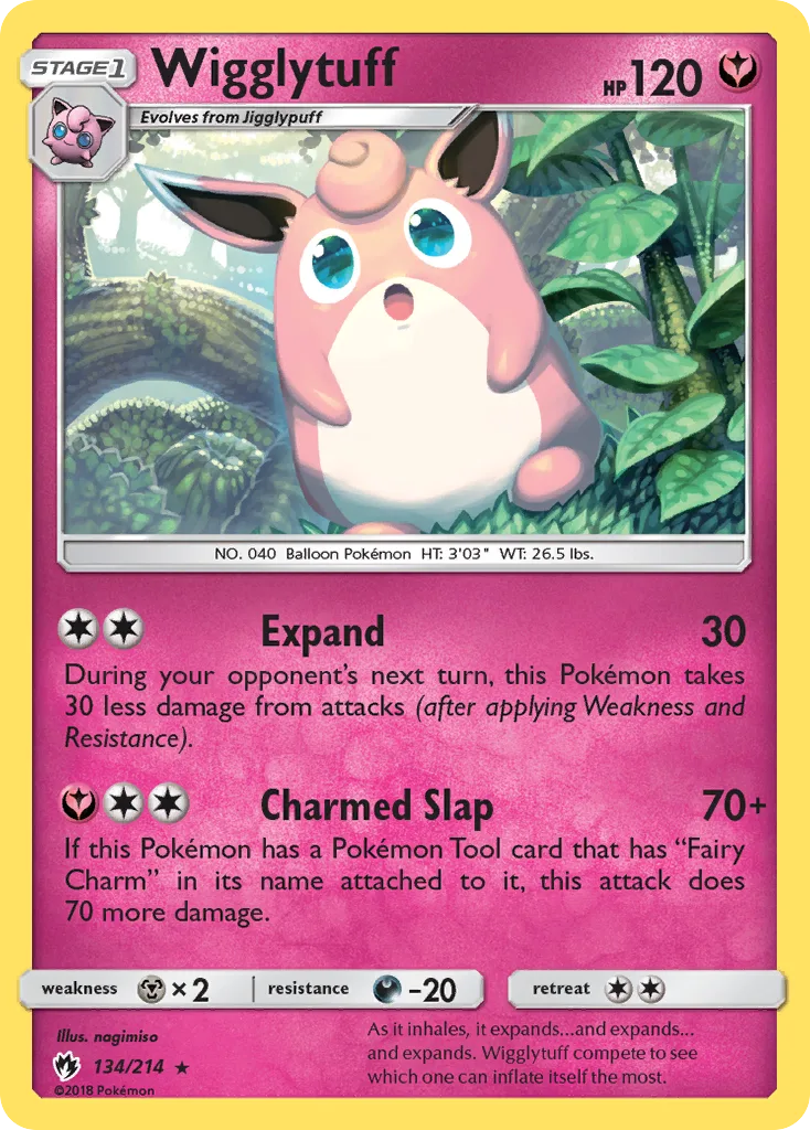 Wigglytuff, Lost Thunder #134/214