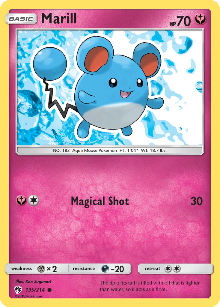 Marill, Lost Thunder #135/214