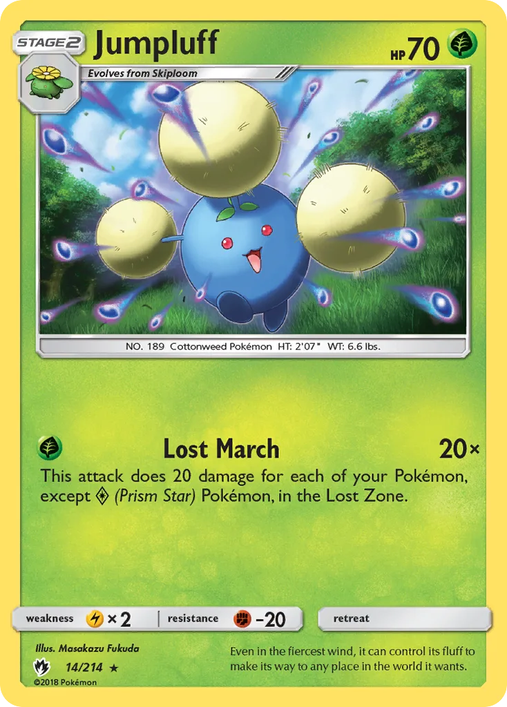 Jumpluff, Lost Thunder #14/214
