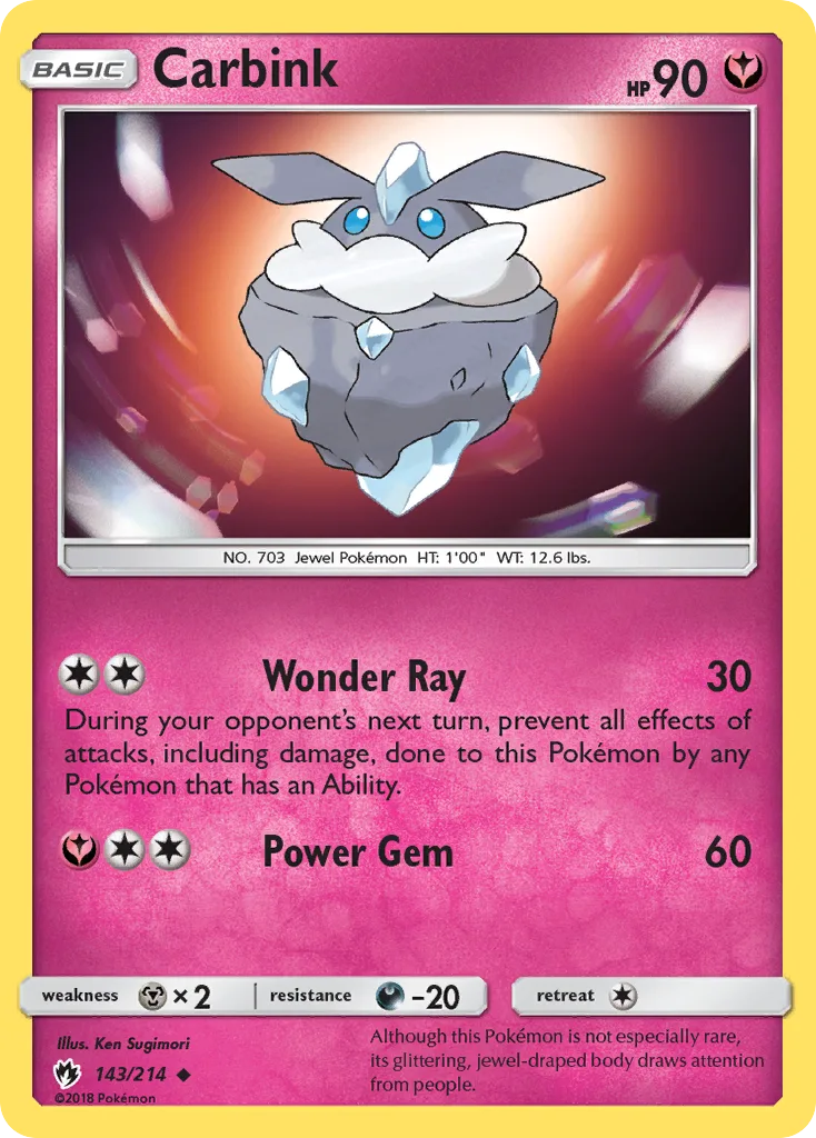 Carbink, Lost Thunder #143/214