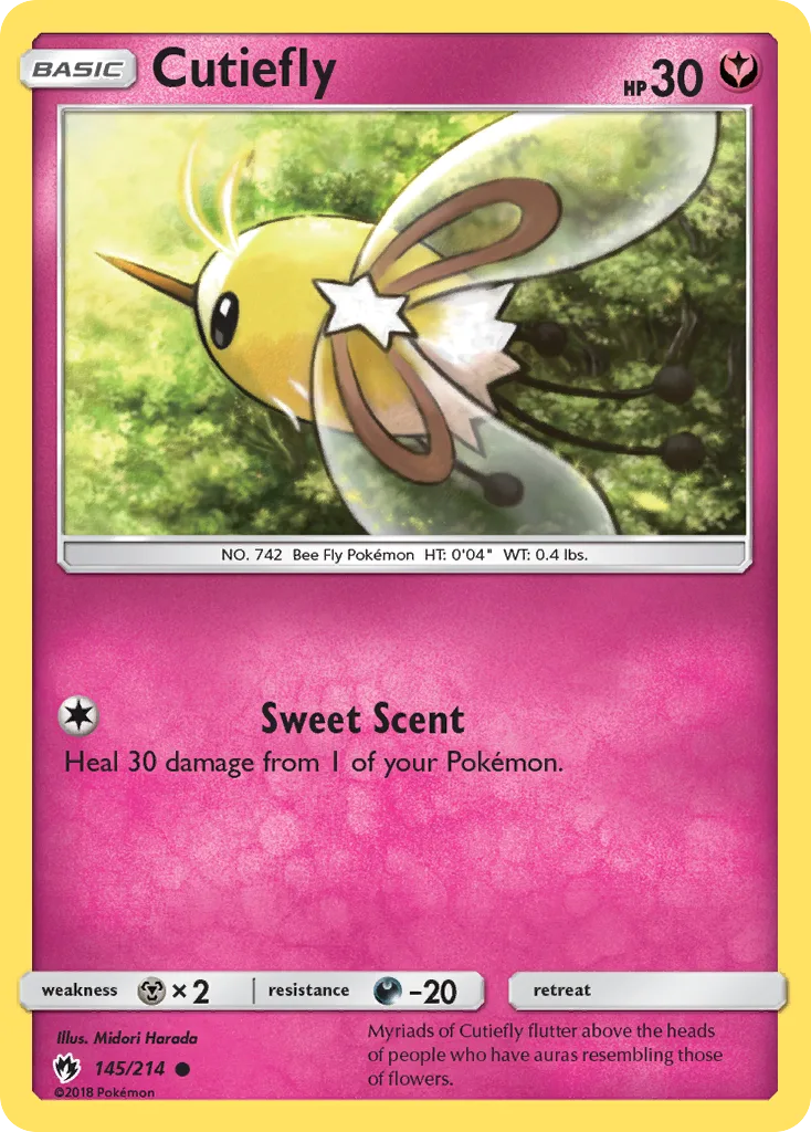Cutiefly, Lost Thunder #145/214
