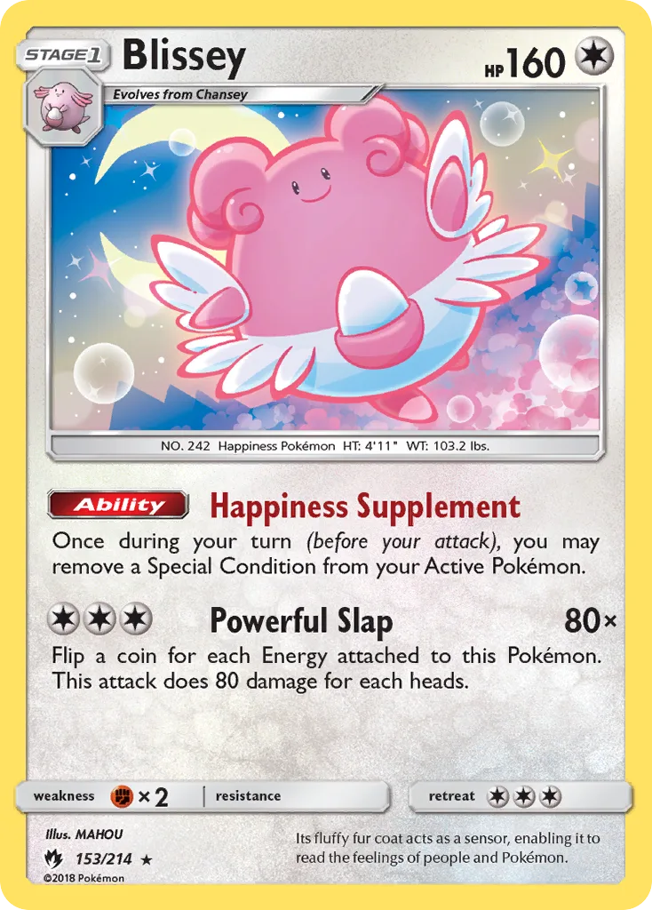 Blissey, Lost Thunder #153/214