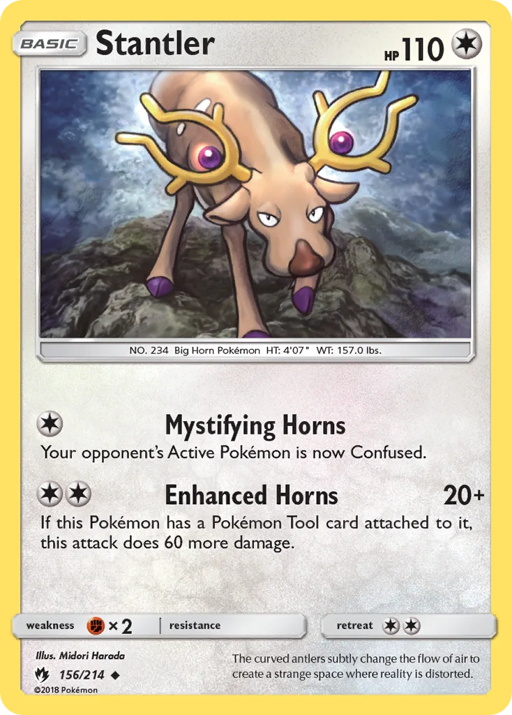 Stantler, Lost Thunder #156/214