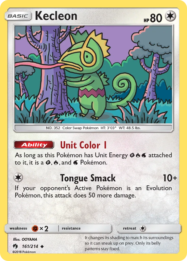 Kecleon, Lost Thunder #161/214