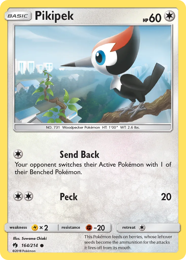 Pikipek, Lost Thunder #164/214