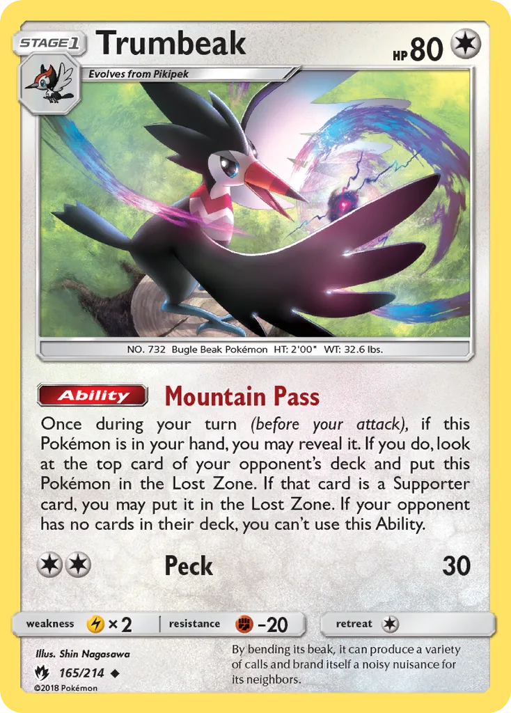 Trumbeak, Lost Thunder #165/214
