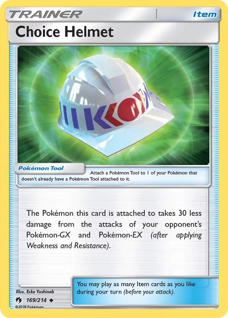 Choice Helmet, Lost Thunder #169/214