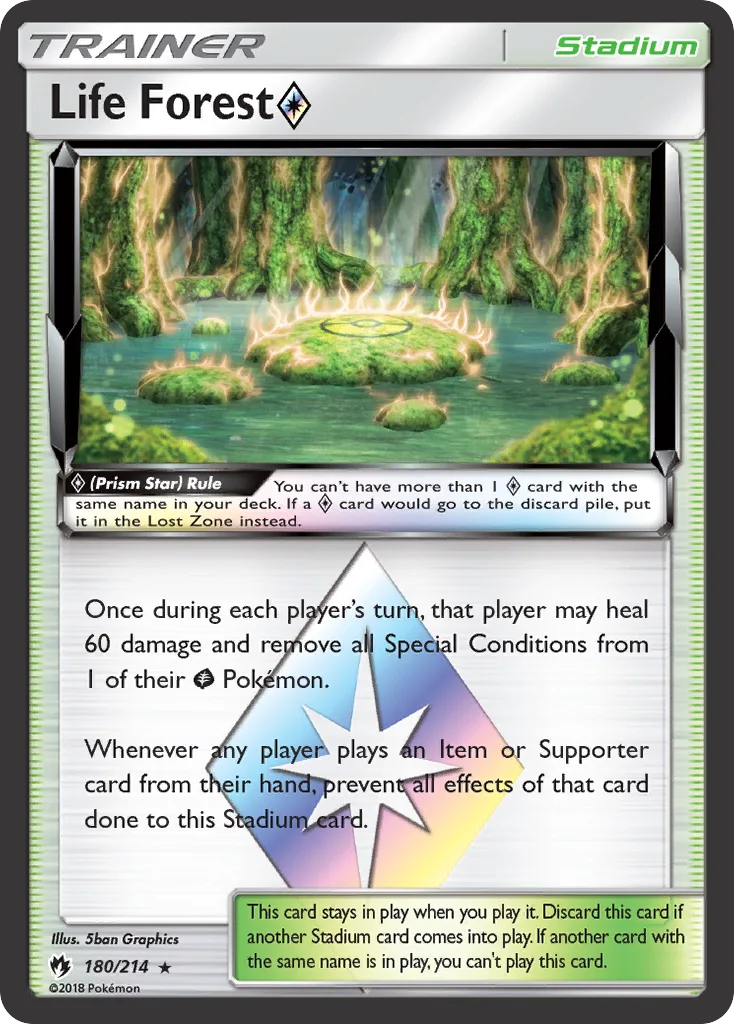 Life Forest ◇, Lost Thunder #180/214