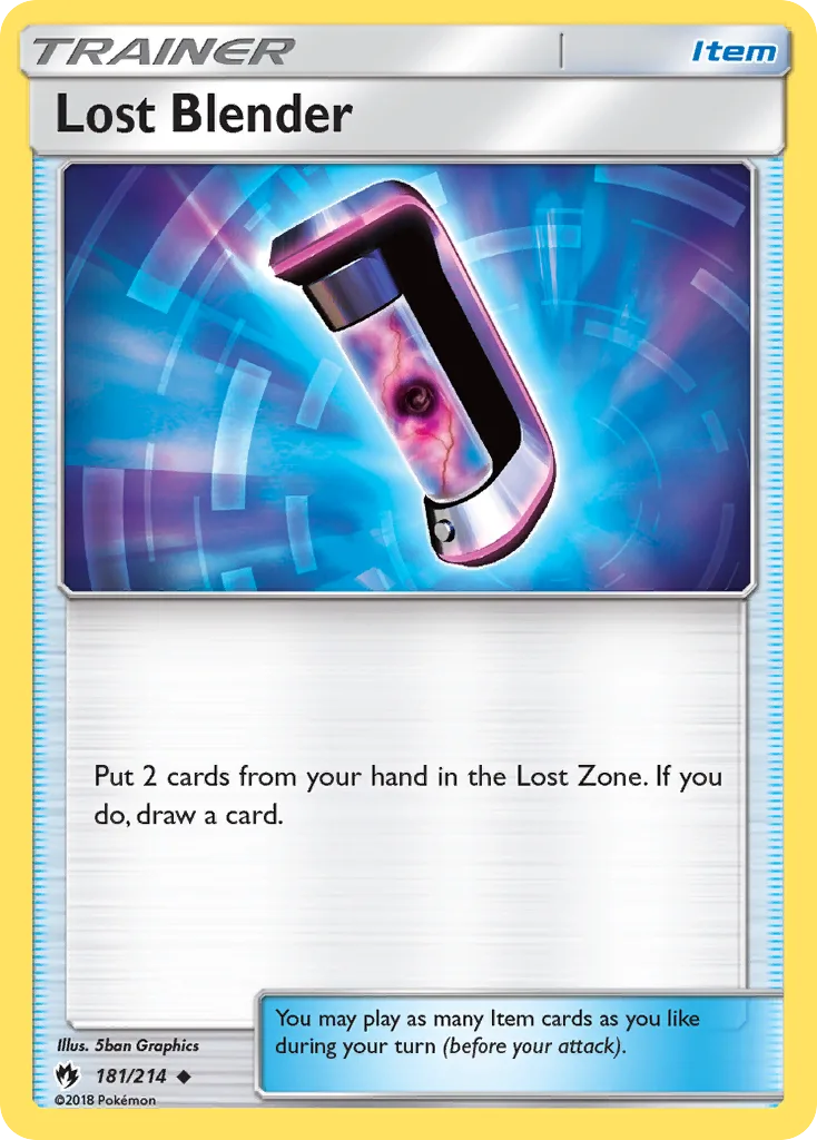 Lost Blender, Lost Thunder #181/214