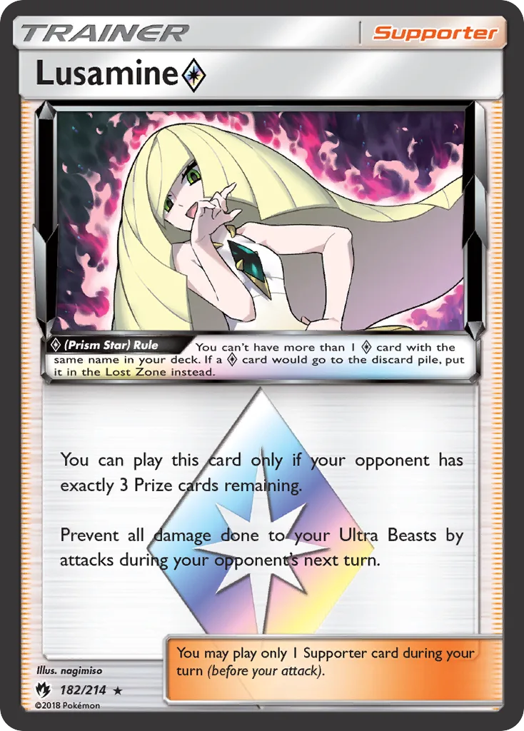 Lusamine ◇, Lost Thunder #182/214