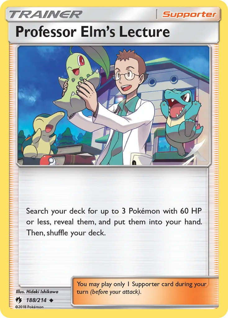 Professor Elm's Lecture, Lost Thunder #188/214