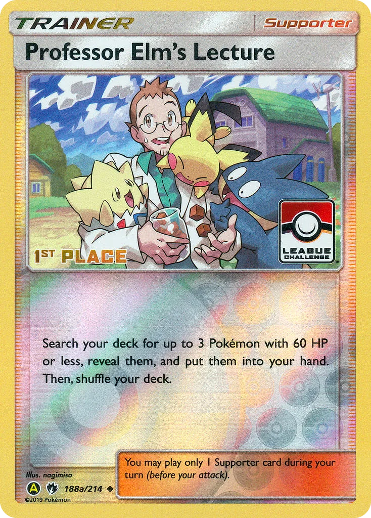 Professor Elm's Lecture, Lost Thunder #188a/214