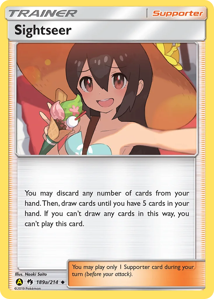 Sightseer, Lost Thunder #189a/214